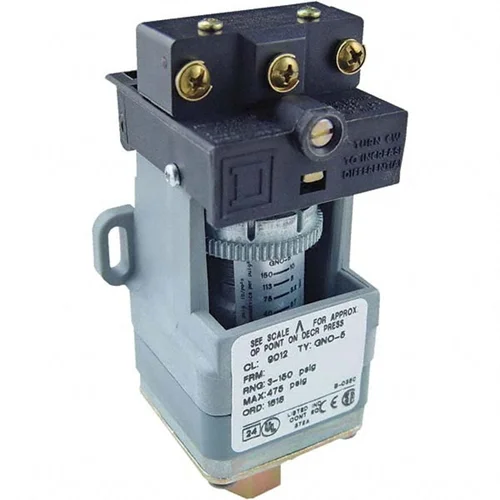 پرشر سوئیچ  SQUARE D آمریکا مدل 9012GNO5 رنج 3--150 PSI