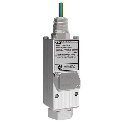 پرشر سوئیچ ضد انفجار 300--1000 PSI برند CCS آمریکا مدل6900GE20